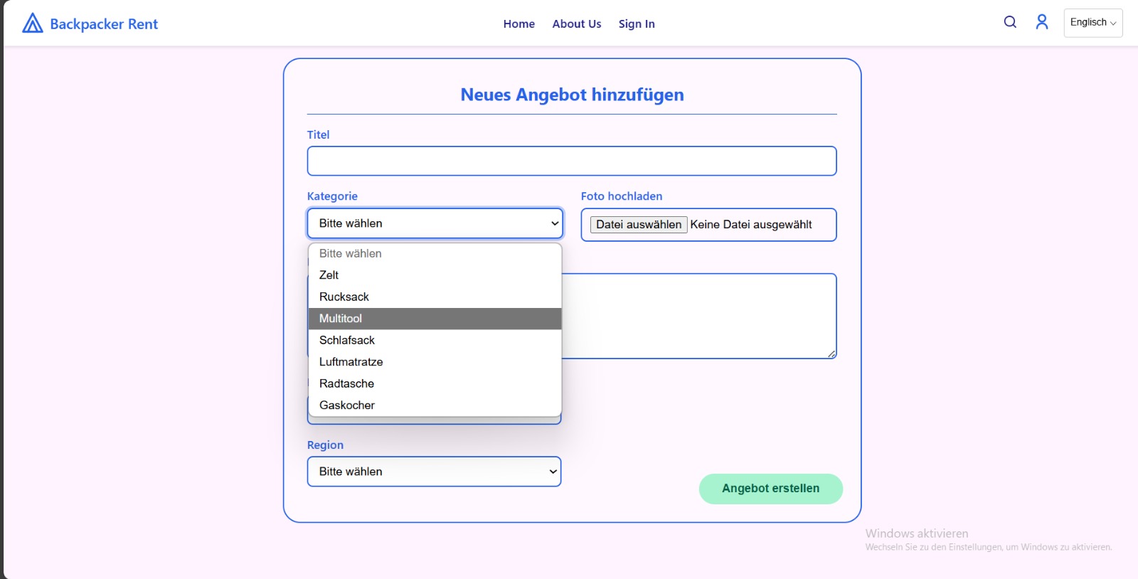 Angebot 1